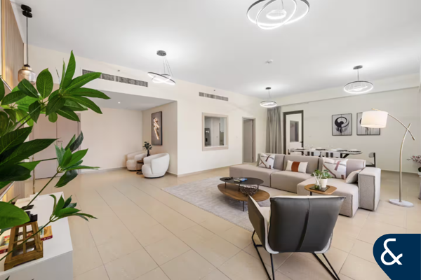 Full Views | 3 Balconies | 2,418Sq Ft