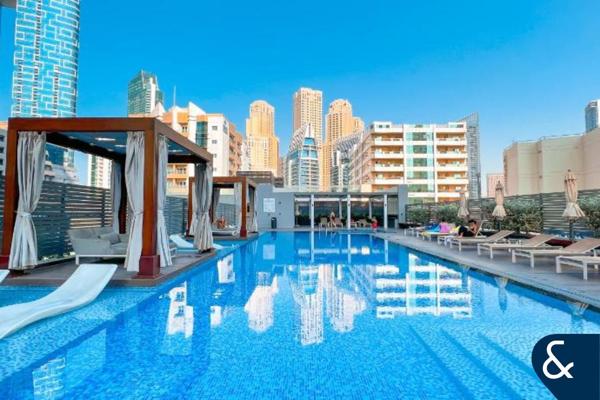Modern Studio | Large Balcony | Sea View