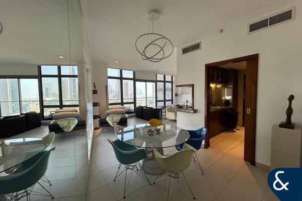 Burj Khalifa View | High Floor | April