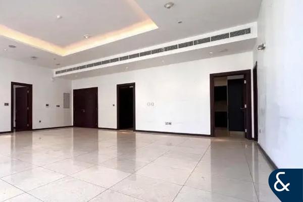 3 Bed | Unfurnished | Sea and Pool View