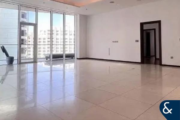 3 Bed | Unfurnished | Sea and Pool View