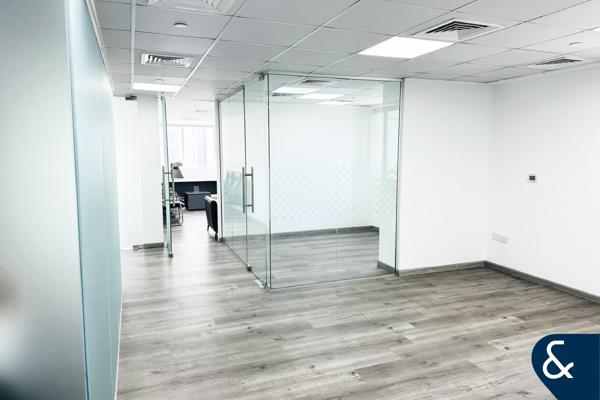 Partitioned Office | Balcony | 4 Parking