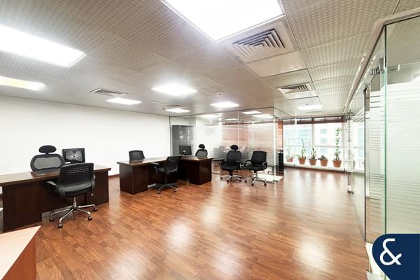 Glass Partitioned | Furnished | Vacant