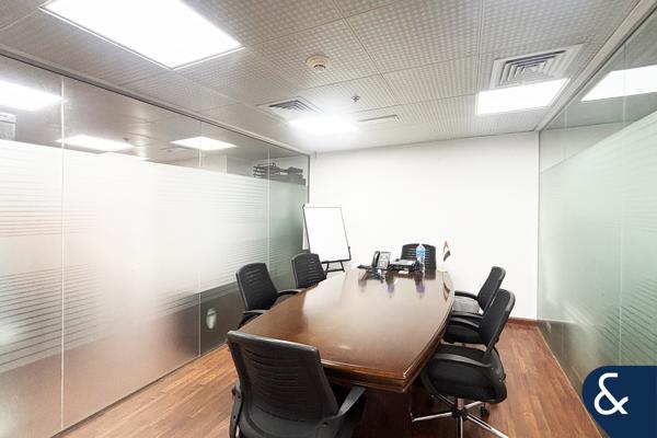 Glass Partitioned | Furnished | Vacant