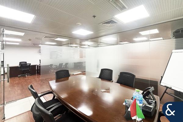 Glass Partitioned | Furnished | Vacant