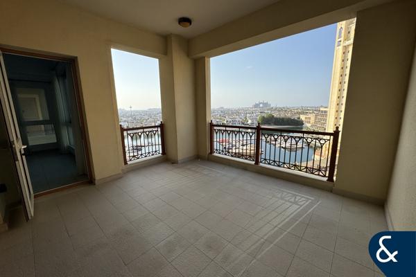 High Floor | Marina & Atlantis View | Vacant