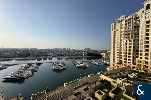 High Floor | Marina & Atlantis View | Vacant
