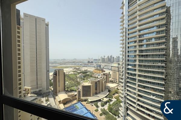 Vacant | Unfurnished | Sea and Palm View