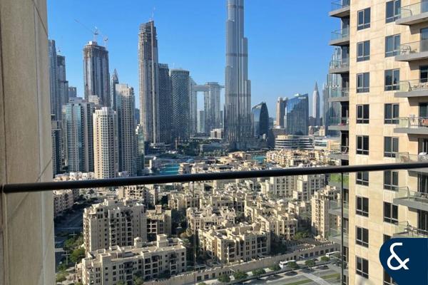 Full Burj View | Unfurnished | High Floor