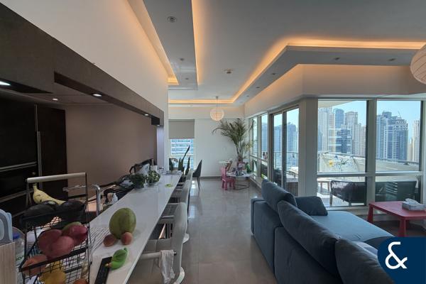 Huge Layout | Marina Views | Unfurnished