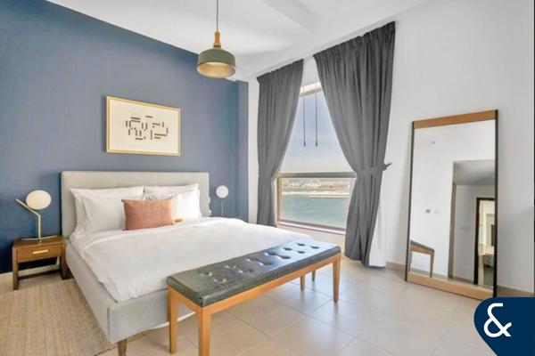 Sea & Marina View | 2 Bedrooms | Unfurnished