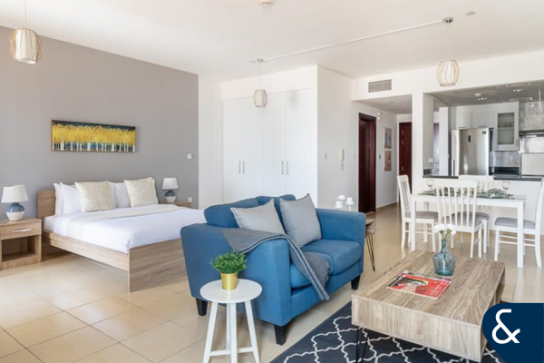 Studio  | Sea views | Furnished