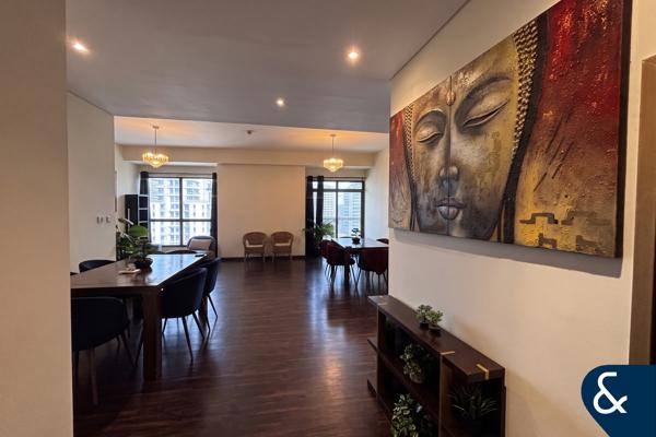 2 Bed Upgraded | Marina views | Maid's Room