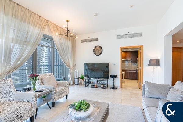 Large Balcony | Full Marina View | Furnished