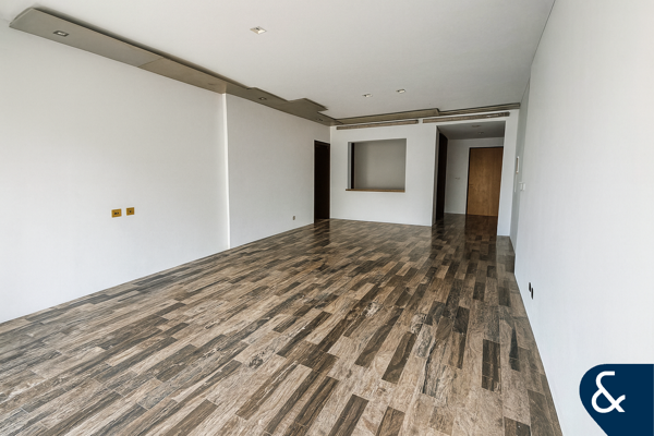 3 Bed | Marina view | Unfurnished | Fendi