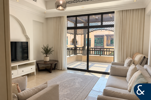 2 Bed Plus Study | Unfurnished | Pool View