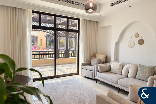 2 Bed Plus Study | Unfurnished | Pool View