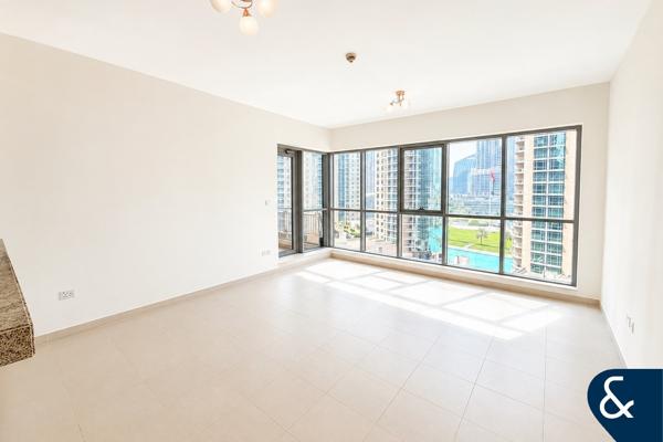 Two Bedrooms | Unfurnished | Full Burj View