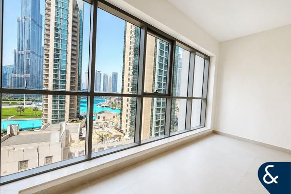 Two Bedrooms | Unfurnished | Full Burj View