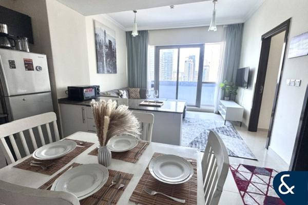 1 Bed | furnished | Marina & Sea Views