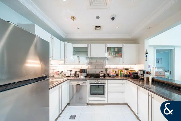 Unfurnished | 2BR + Maids | High Floor