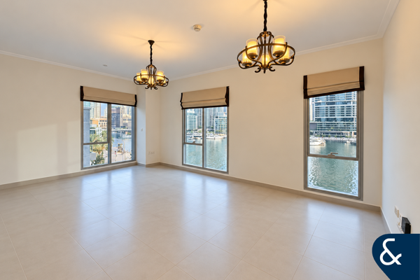 Two Bedrooms | Unfurnished | Marina Views