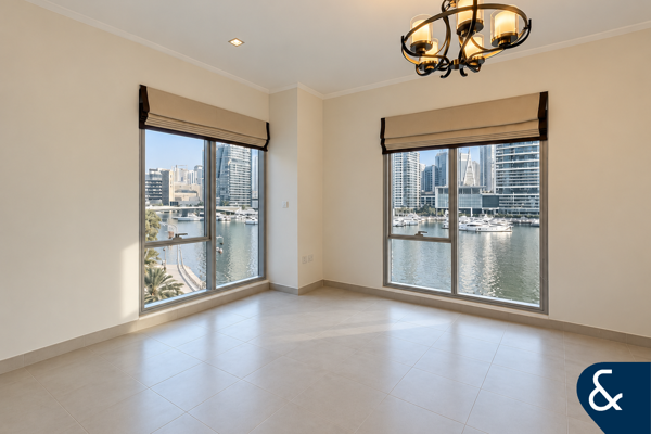 Two Bedrooms | Unfurnished | Marina Views