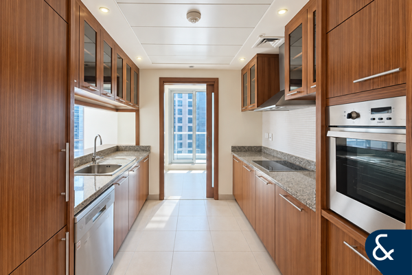 Marina view | Unfurnished | Fully Equipped