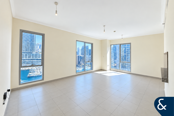 Marina view | Unfurnished | Fully Equipped