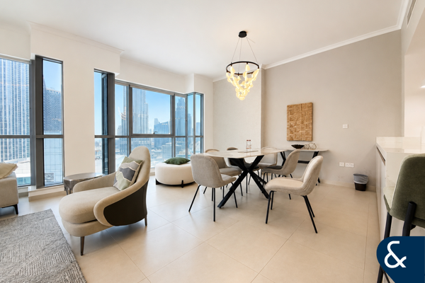 Upgraded | Full Burj Khalifa View | Vacant
