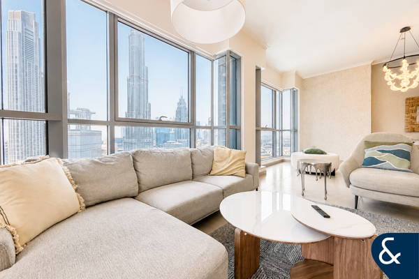 Upgraded | Full Burj Khalifa View | Vacant