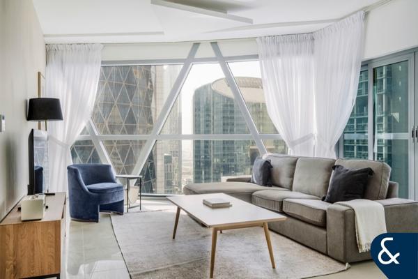 DIFC Views | Two Bedroom | Furnished or Un