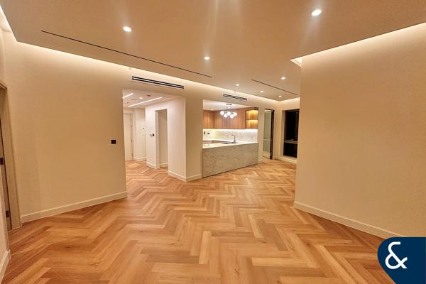 Fully Upgraded | Protected Burj View | Vacant