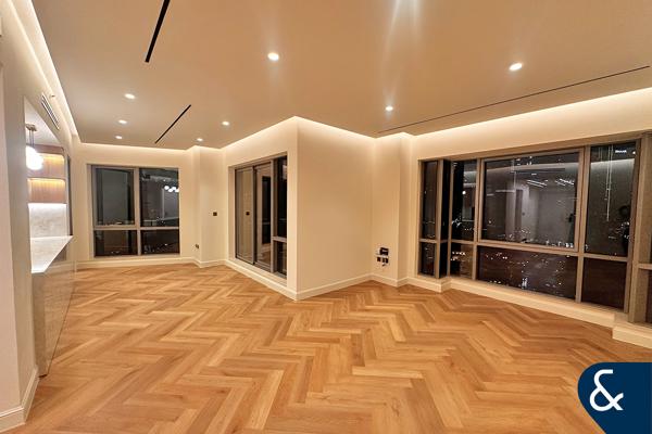 Fully Upgraded | Protected Burj View | Vacant