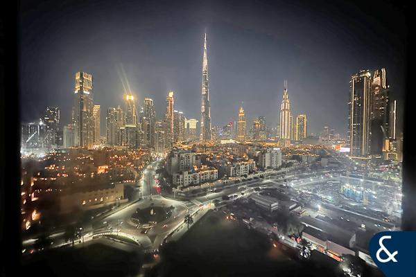 Fully Upgraded | Protected Burj View | Vacant