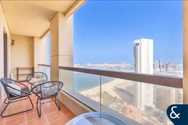 Full Sea Views | Furnished | Rare Layout