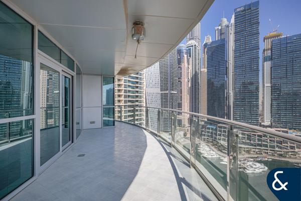 Maids Room | Full Marina View | 1,829.86 sqft