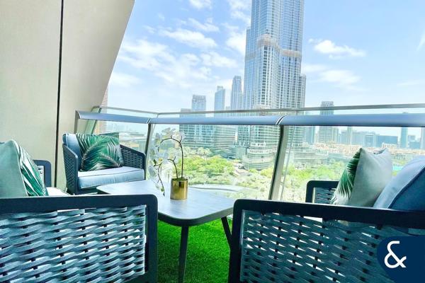 3 bedroom | Full Burj View | Large layout