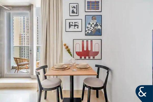 Furnished Studio Apt | 477 Sq Ft | Balcony