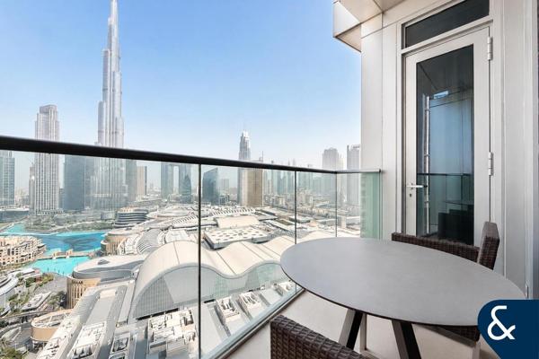 Full Burj View | Luxury | 2 Bedroom + Study