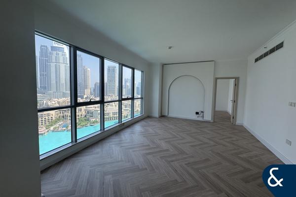 Burj & Fountain Views | Upgraded | Vacant