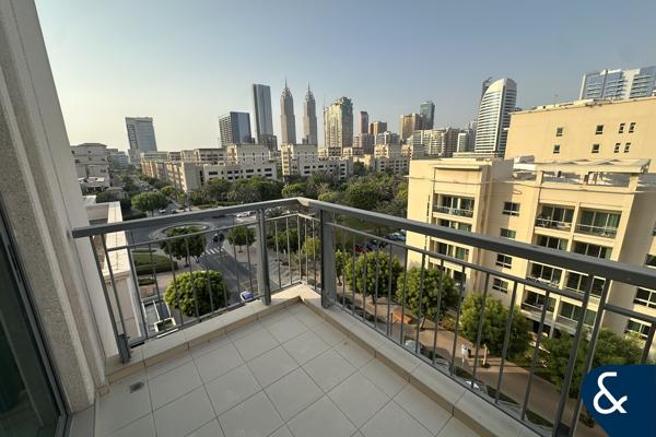 1 Bed+Study | Balcony Gem | Unfurnished