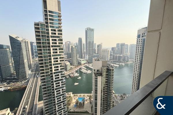 Furnished | Marina Views | Vacant | 2 Beds