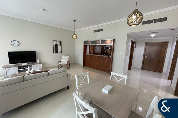 1 Bed plus Study | Furnished | Marina View