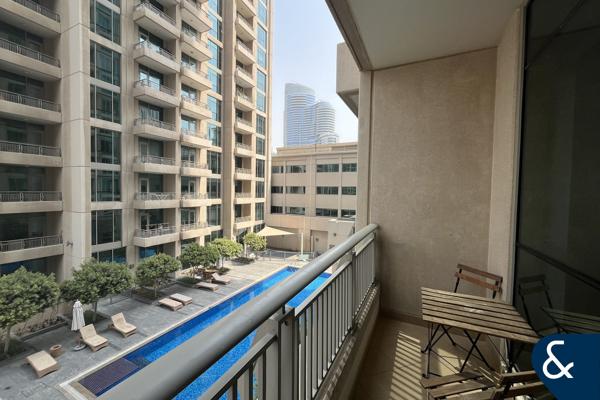 Furnished | Studio | Pool View | August