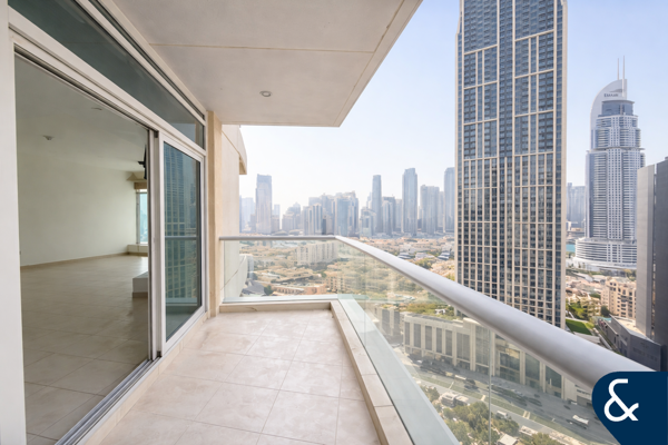 Burj Views | Spacious Layout | Unfurnished
