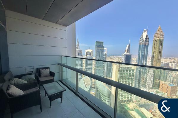 Furnished | 2 Bedroom | Balcony | DIFC View
