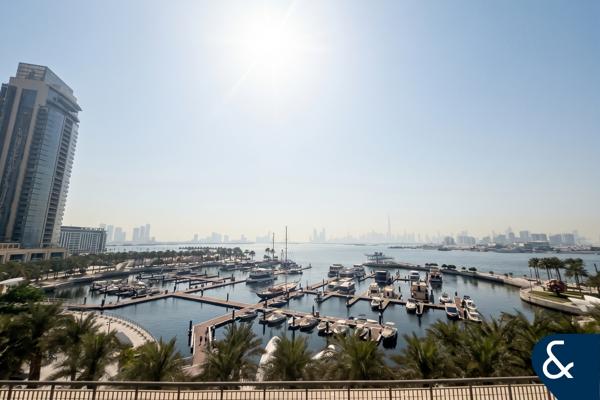 Rare Unit | Full Burj & Harbour Views | UF