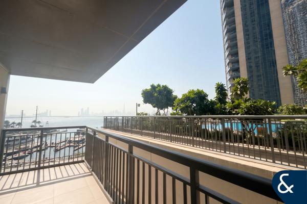 Rare Unit | Full Burj & Harbour Views | UF