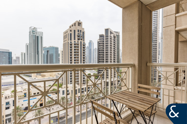 1 Bedroom | Furnished | Balcony | Vacant